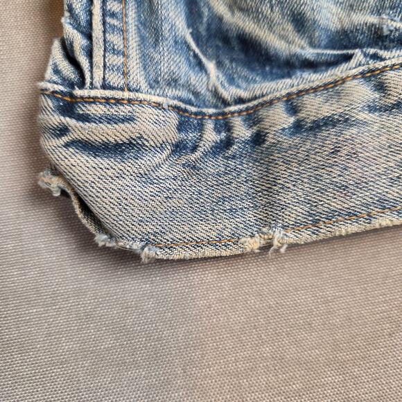 Gap 1969 Men’s Trucker Denim Jacket Medium Tint Wash Fall 2006 Size M/L Fit - Picture 7 of 13